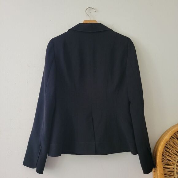 Ann Taylor Black Blazer Jacket 6 - Picture 5 of 7